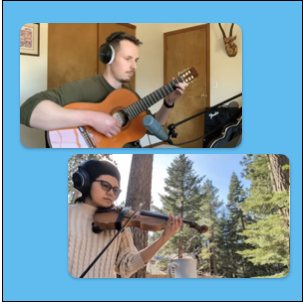 My old friend's guitar album